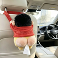 Imagem da oferta Figura Colecionável Crayon Shin Chan Deitado Adorável Para Decoração de Carro e Casa Caixa de Lenços de Papel P
