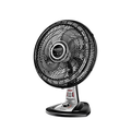 Imagem da oferta MONDIAL Ventilador 40cm Super Turbo 8 Pás Repelente Pastilha, PretoPrata, 140W, 220V - VTX-40-8P-RP