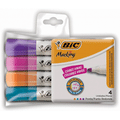 Imagem da oferta Pincel Marcador de Quadro Branco Bic Marking 4 Cores Fashion - 930094