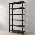Imagem da oferta Estante De Aço 6 Prateleiras 198x90cm Multiuso Resistente Preto