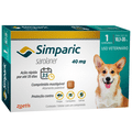 Imagem da oferta Antipulgas Simparic 40 mg para cães 10,1 a 20 kg - Zoetis