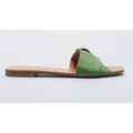 Imagem da oferta Rasteira Soulier Dobras - Verde