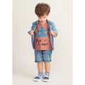 Imagem da oferta Bermuda Jeans Bebê Menino Estonada Azul -  Puc