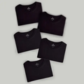 Imagem da oferta Kit Camiseta Hering Slim Masculina 5 Peças