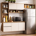 Imagem da oferta Armario De Cozinha Compacta Sol 5 Portas 1 Gaveta