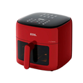 Imagem da oferta Fritadeira Sem Óleo Air Fryer Eos Chef Gourmet 6.2 Litros Compacta Digital Vermelho Eaf60v 110v