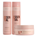 Imagem da oferta Braé Essential Kit Shampoo250ml+cond250ml+máscara200g