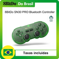 Imagem da oferta Controle Bluetooth 8BitDo SN30 Pro com Joystick de Efeito Hall e Vibração Rumble para Switch 12 Windows