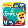 Imagem da oferta Fralda Pampers Supersequinha M 90 Unidades