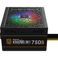 Imagem da oferta GAMDIAS Fonte de Alimentação RGB 750W KRATOS M1 (ATXBivolt80 Plus BronzePFC AtivoRG