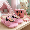 Imagem da oferta Kit Sandália e Bolsa Infantil Conforto Emborrachado 18 A 25 Rosa Personagem