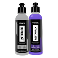 Imagem da oferta Kit Restaurador Plásticos Automotivo Externo E Interno Vonixx 1 Restaurax 240ml + 1 Intense 240ml