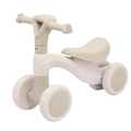 Imagem da oferta Bicicleta Andador Equilíbrio Sem Pedal 4 Roda Zippy Toys (Bege)