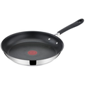 Imagem da oferta Frigideira Tefal Jamie Oliver 24cm, Inox, Indução