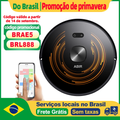 Imagem da oferta Aspirador Robô ABIR X9 Lidar Duplo Sucção de 6500pa Limpeza UV Mapeamento Multi-Piso Área Restrita via APP Mop