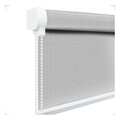 Imagem da oferta Persiana Rolo Tela Solar 3% 0,60(lar) X 1,50 (alt) Cor Cinza acabamento branco