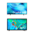 Imagem da oferta Samsung Smart TV 55" Crystal UHD 4K U8000H 2026 + Samsung Smart TV 32" HD H5000F