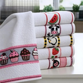 Imagem da oferta Kit C5 Pano de Prato Atoalhado Felpudo Estampado Sortidos