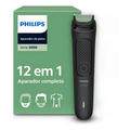 Imagem da oferta Philips Aparador e Barbeador Elétrico All-in-One Série 3000 12 em 1 12 acessórios para o visual completo | Lâminas c