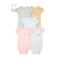 Imagem da oferta Kit Body bebê 5 Peças Estampadas Bichinhos Carter's
