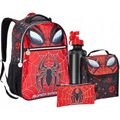 Imagem da oferta Kit Mochila Escolar Spider