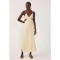 Imagem da oferta Vestido Dress To Longo Cut Out Amarelo