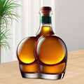 Imagem da oferta Decantador de Uísque em Formato de Estátua - Decoração para Casa Recipiente para Vinho e Bebidas Alcoólicas - Garr