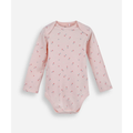 Imagem da oferta Body Algodão (Tam. 0 a 24M) Floral Rosa