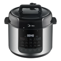 Imagem da oferta Panela De Pressão Elétrica 5l Nutripro Inox Midea Cor Cinza
