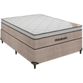 Imagem da oferta Cama Box Casal (Box + Colchão) Ortobom - de Mola 61cm de Altura New Ortotech