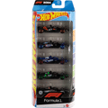 Imagem da oferta Conjunto 5 Carrinhos Hot Wheels Racing F1 2024 Mattel
