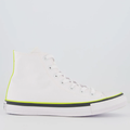 Imagem da oferta Tênis Converse All Star Chuck Taylor Cano Médio Branco e Verde - Tam 33