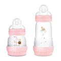 Imagem da oferta Kit 2 Mamadeiras Mam Easy Start Starter Set 130ml e 260ml Autoesterilizável