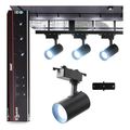 Imagem da oferta Kit 3 Spot Led + 1 Metro de Trilho Pop T1 de Sobrepor 15w 6500k Branco Frio 110v220v Preto Cod: 251931414 Avant