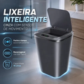 Imagem da oferta Lixeira Inteligente Automática Sensor 16L