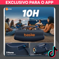 Imagem da oferta Basike Caixa de Som Bluetooth Estéreo 80W Potente IPX6 TWS RGB