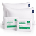 Imagem da oferta Kit 2 Travesseiros Toque de Pluma 70x50cm + 2 Capas Impermeáveis