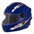 Imagem da oferta Pro Tork Capacete Moto Liberty Four Kids, Azul, Tam. 54