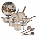 Imagem da oferta Conjunto De Panelas Antiaderente 10 Peças Coffee Cappuccino Imperial