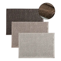 Imagem da oferta Kit 3 Tapetes De Banheiro Microfibra Bolinha Antiderrepante Cor Sortido