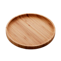 Imagem da oferta Lyor - Bandeja De Bambu Round 20cm - Mesa Posta - Organização - Utensílios De Cozinha - Enxoval - Decoração - Petisqueira - Utilidades Doméstica