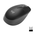 Imagem da oferta Mouse sem fio Logitech M190, design ambid., cinza