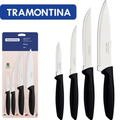 Imagem da oferta Jogo De Facas Tramontina Plenus 4 Peças Em Aço Inox