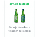 Imagem da oferta Cupom 25% Off em Heineken 330ml -  Carrefour