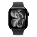 Imagem da oferta Apple Watch Series 11 GPS + Cellular - Caixa preta brilhante de alumínio 46mm