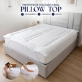 Imagem da oferta Pillow Top Casal de Percal Antialérgico 400 Fios para Colchão