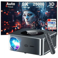 Imagem da oferta Projetor XIWBSY T04-B 32GB Auto Focus Dolby WiFi-6