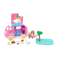 Imagem da oferta Barbie Chelsea Novo Camper 2 Em 1 Com Boneca E Pets