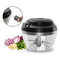 Imagem da oferta Mini Processador De Alimentos Manual Lyor 3 Lâminas 500ml