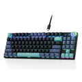 Imagem da oferta Teclado Mecânico Gamer Rgb Tkl, Usb-cbluetooth2.4g Sem Fio Teclado, 87 Teclas Hotwape Ansi Com Knob, Anti-ghosting Para Pc, Notebook